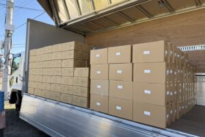 日本非常食推進機構様からご寄付！ありがとうございます！